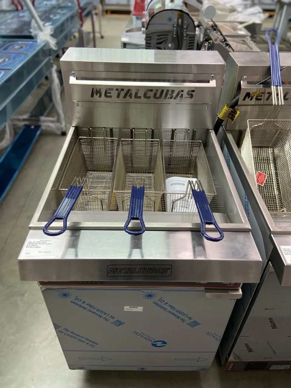 FAO-3C TRIF FRITADOR ÁGUA ÓLEO ELÉTRICO - METALCUBAS