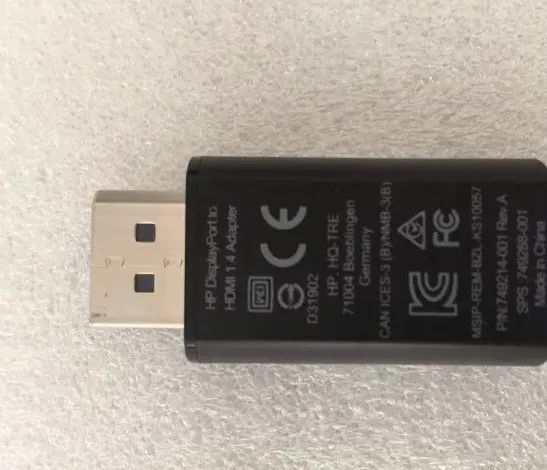 Adaptador Displayport Para Hdmi HP (Usado) - Foto 2