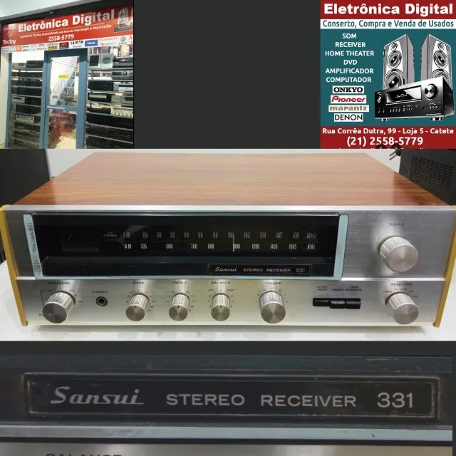 receiver sansui receiver sansui
