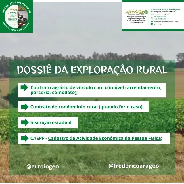 Georreferenciamento de Imóveis Rurais INCRA e Registro de Imóveis - Foto 3