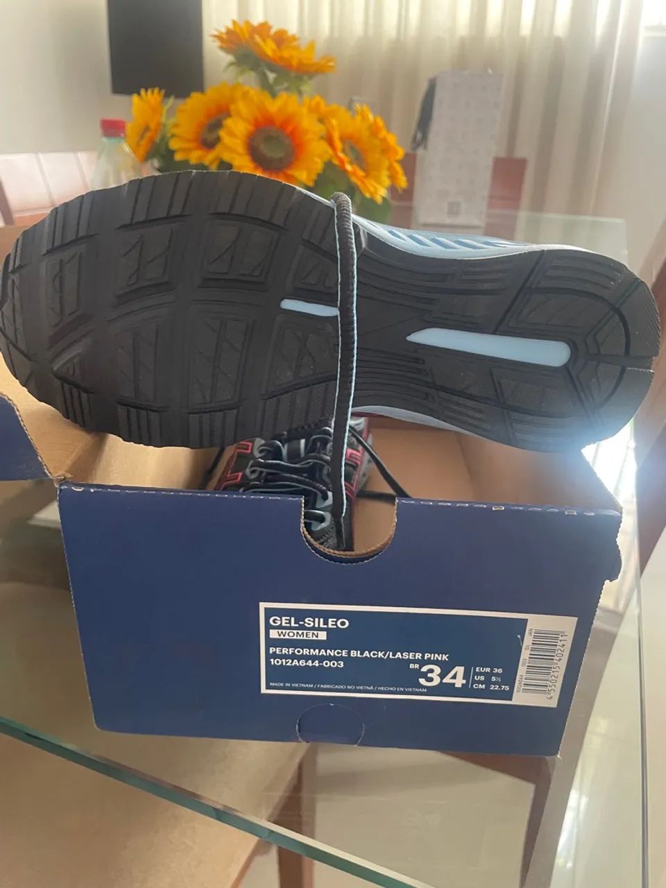 Tênis Asics Gel-Sileo - Tamanho 34 - Foto 2