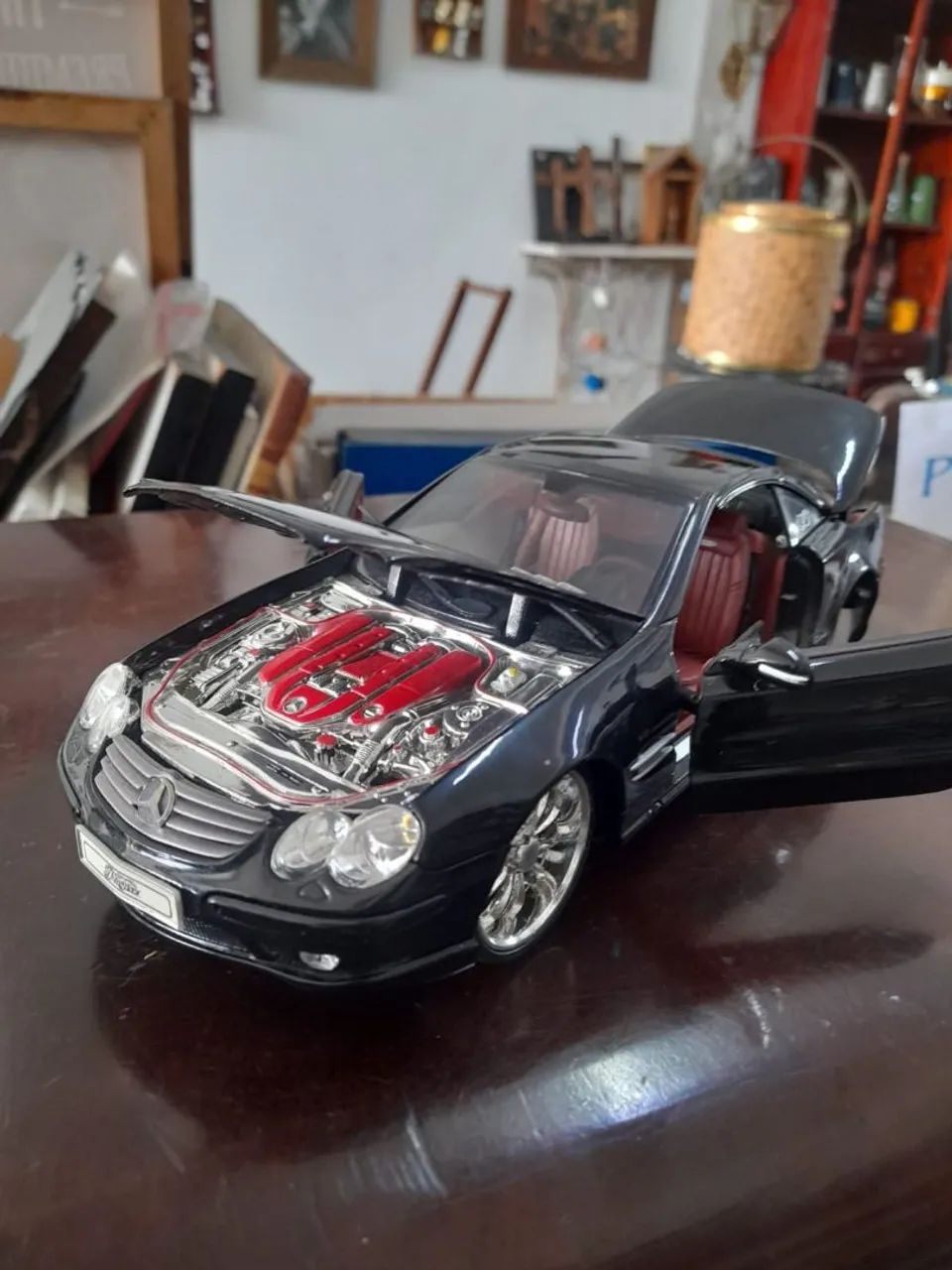 マイスト メルセデス・ベンツ SL55AMG 置物 1/18スケール 1998