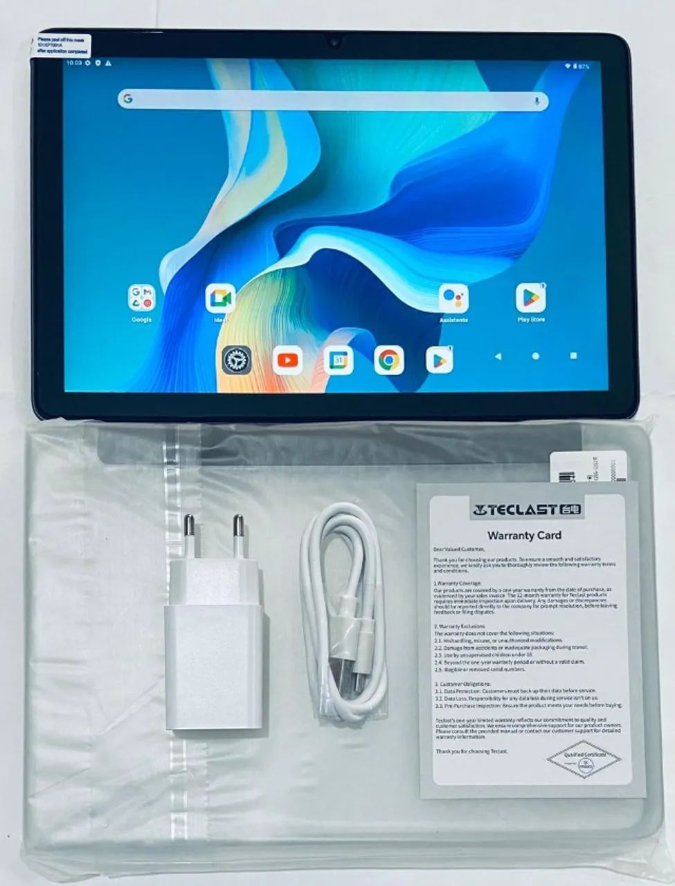 TABLET TECLAST P30T 4+6 GB DE RAM, 128 GB DE ARMAZENAMENTO