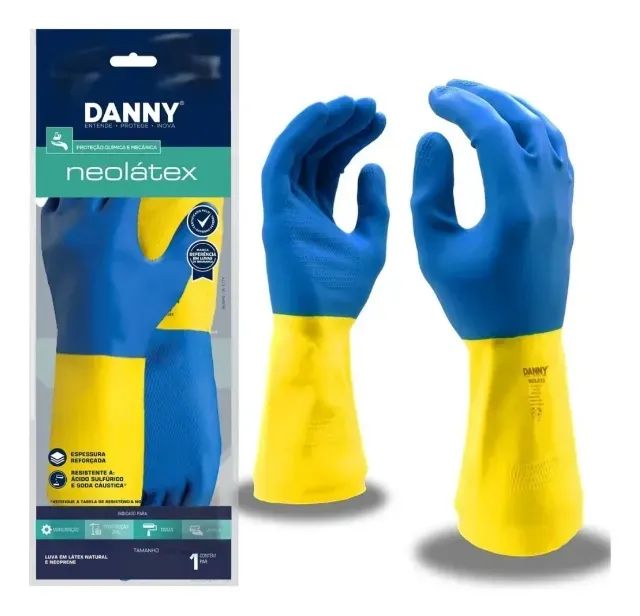 Kit 10 Luvas NeoLatex DANNY DA224D - tamanho G-9