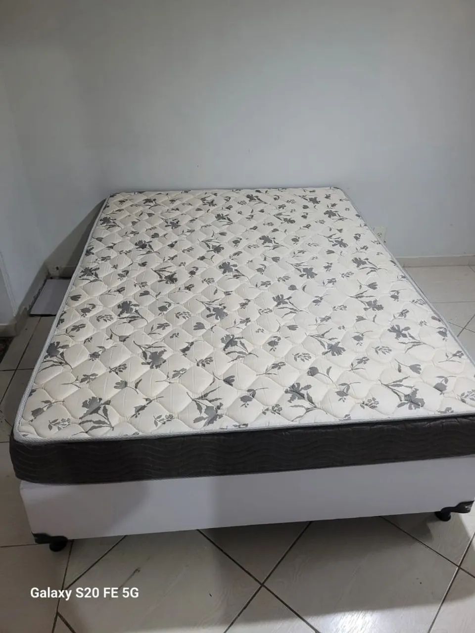 Cama box + Colchão Ortobom pro saúde $780 - Foto 2
