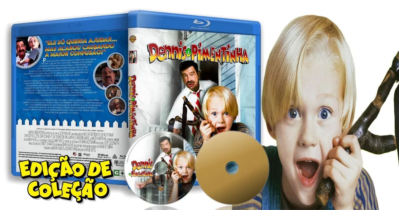 EDIÇÃO BLURAY DOURADO PRA COLEÇÃO 