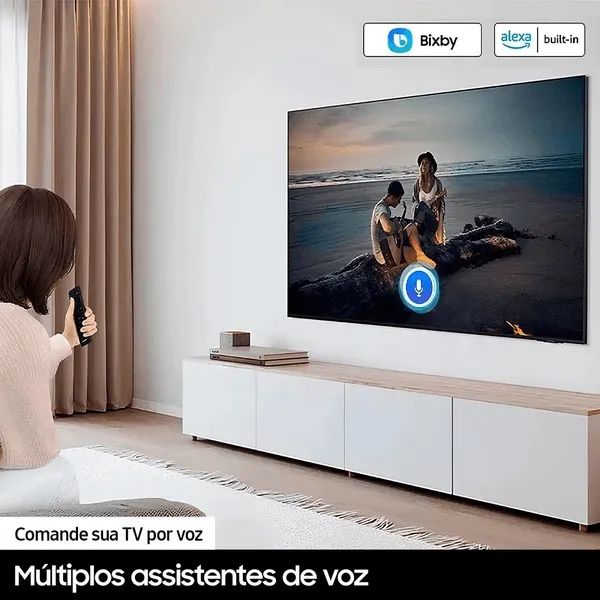 TV Samsung Smart  60? 4K UHD LED 60DU7700 - Wi-Fi Bluetooth Alexa - Foto 4