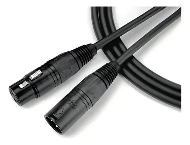 Cabo Xrl Dmx Microfone 1,5m