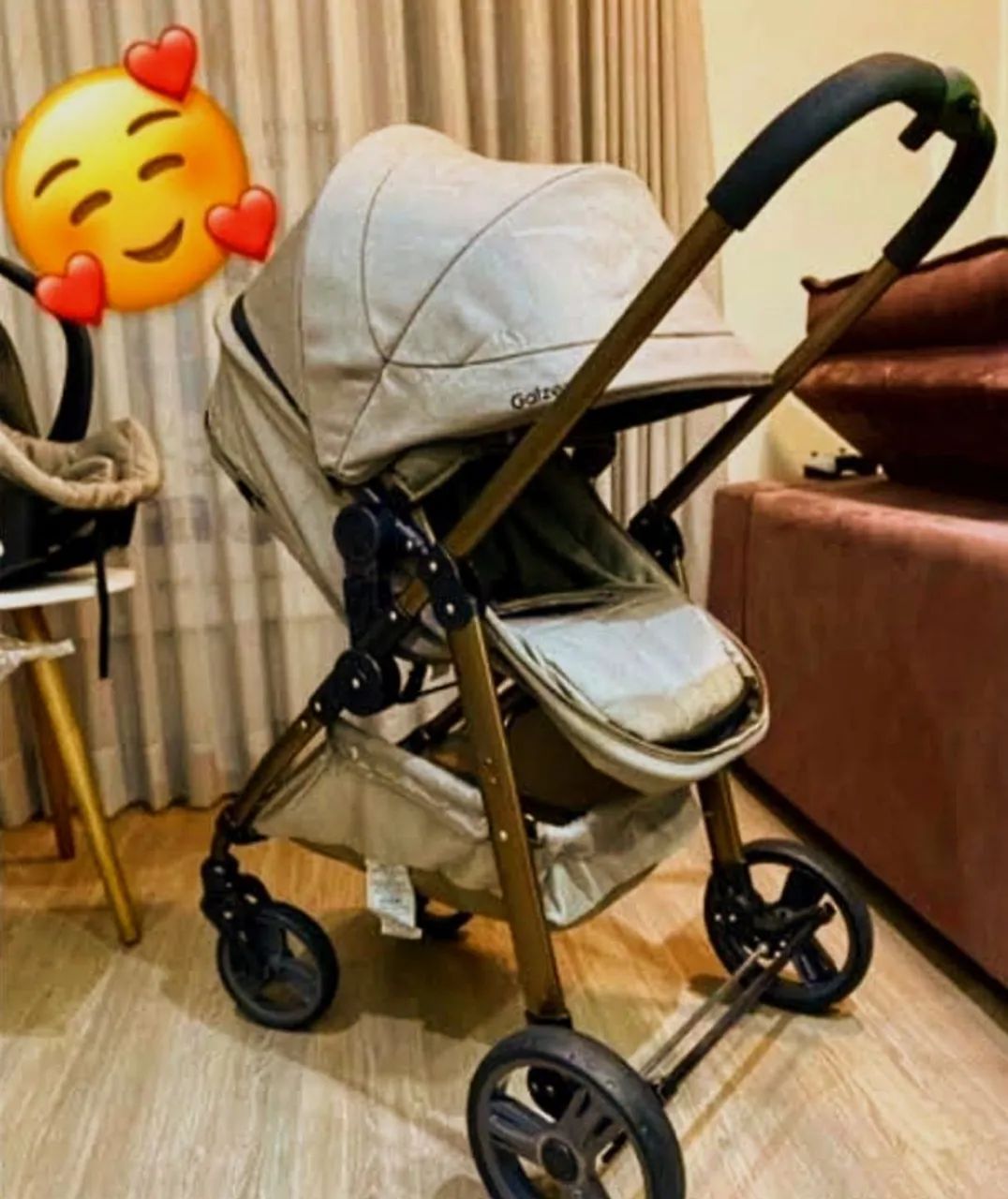 Carrinho acopla bebê conforto  - Foto 3