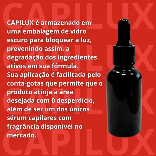 PROMOÇÃO CAPILUX -  Sérum Fortalecedor para Cabelos, Barba, Bigode e Sobrancelhas - Foto 4