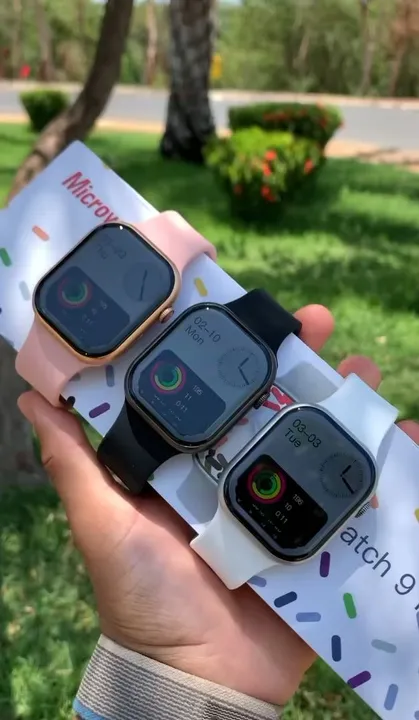 SMARTWATCH W29 Pro tela infinita + pulseiras