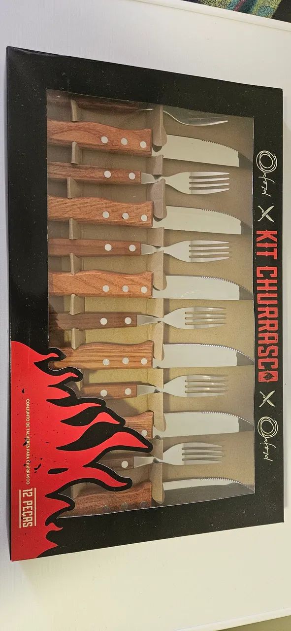 Kit churrasco talheres