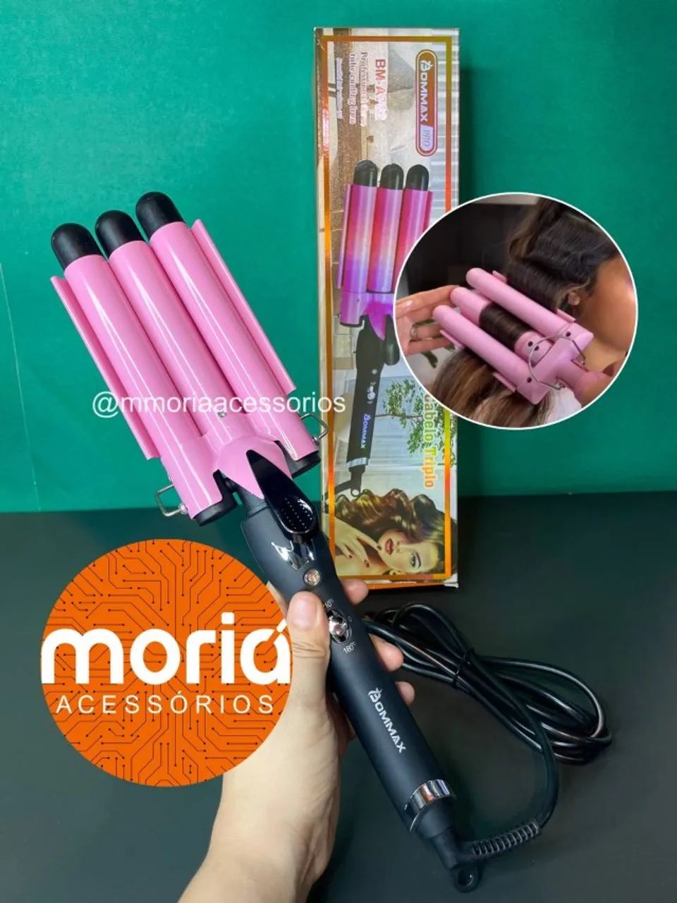 Modelador De Cabelo Triondas Cachos Ondulador