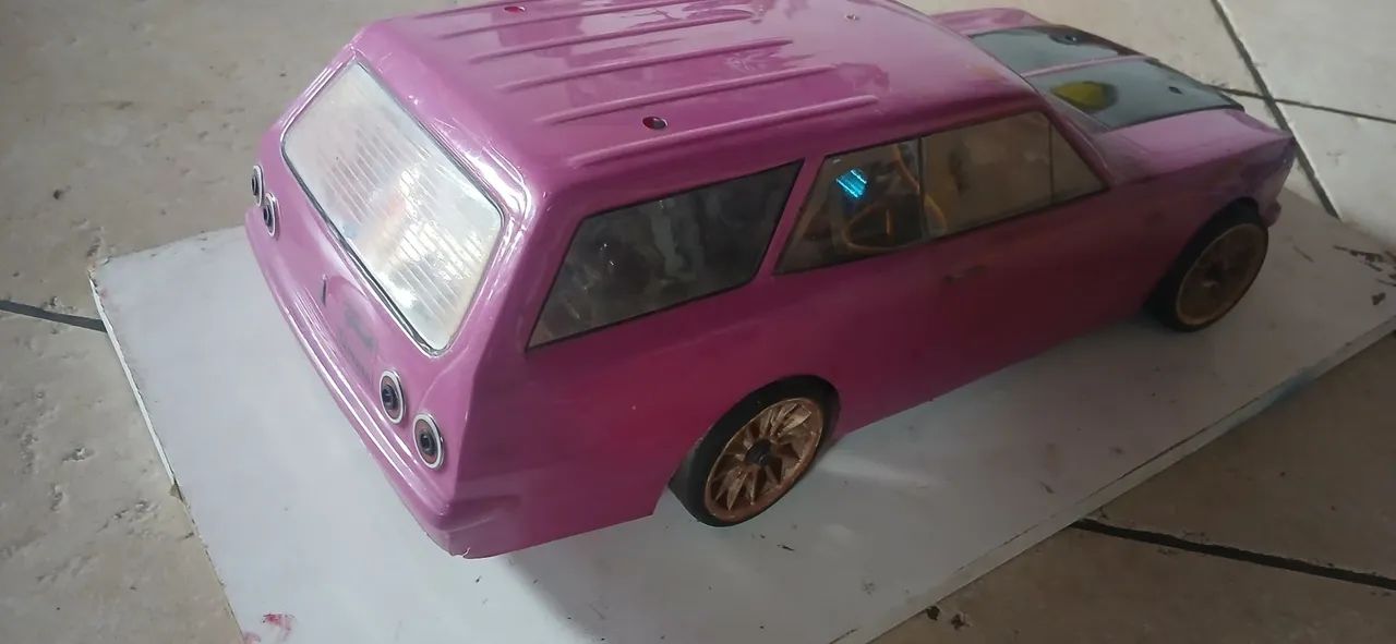 Bolha da caravan automodelo 1/10 - Foto 2