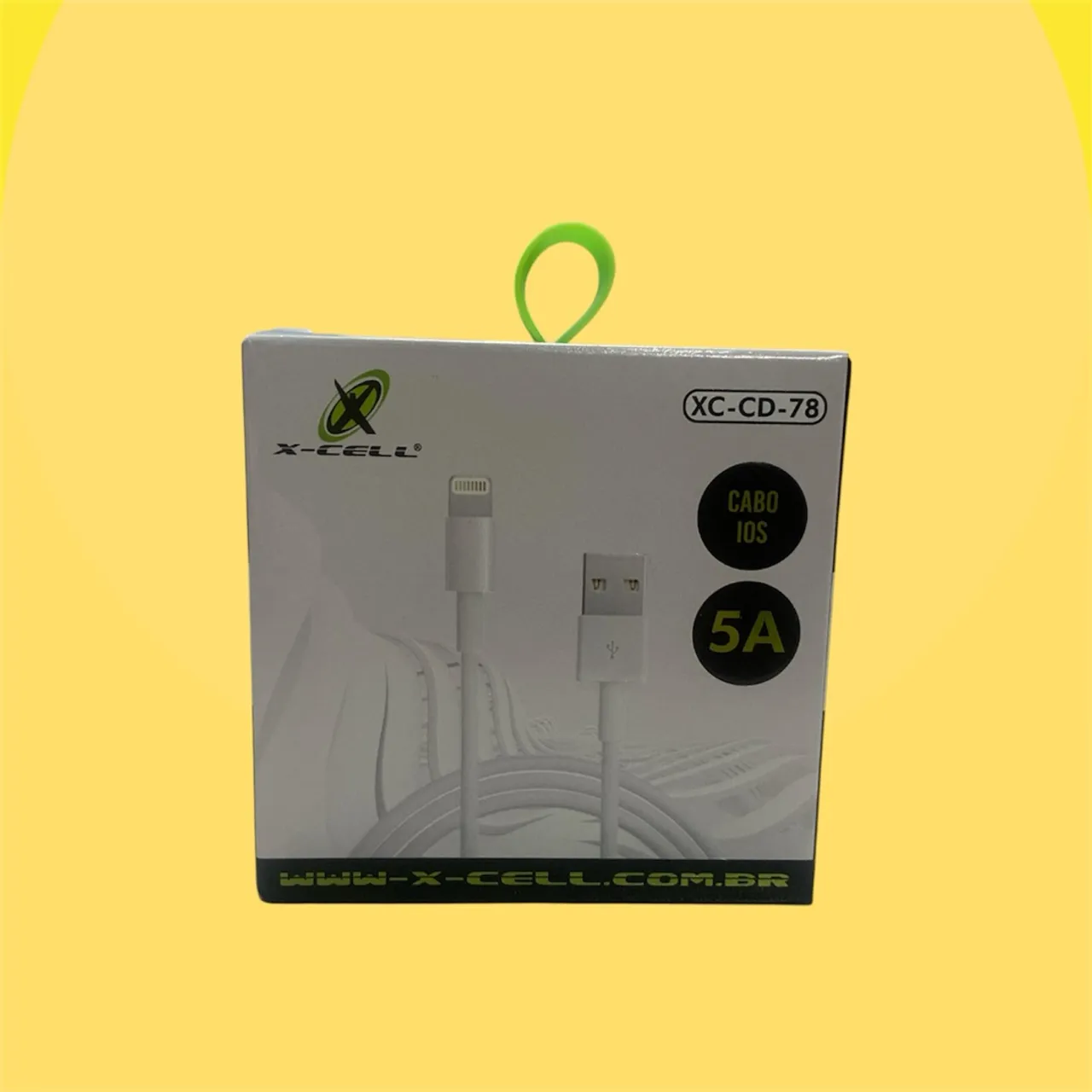 Cabo Carregador iOS X-CELL XC-CD-78 5A