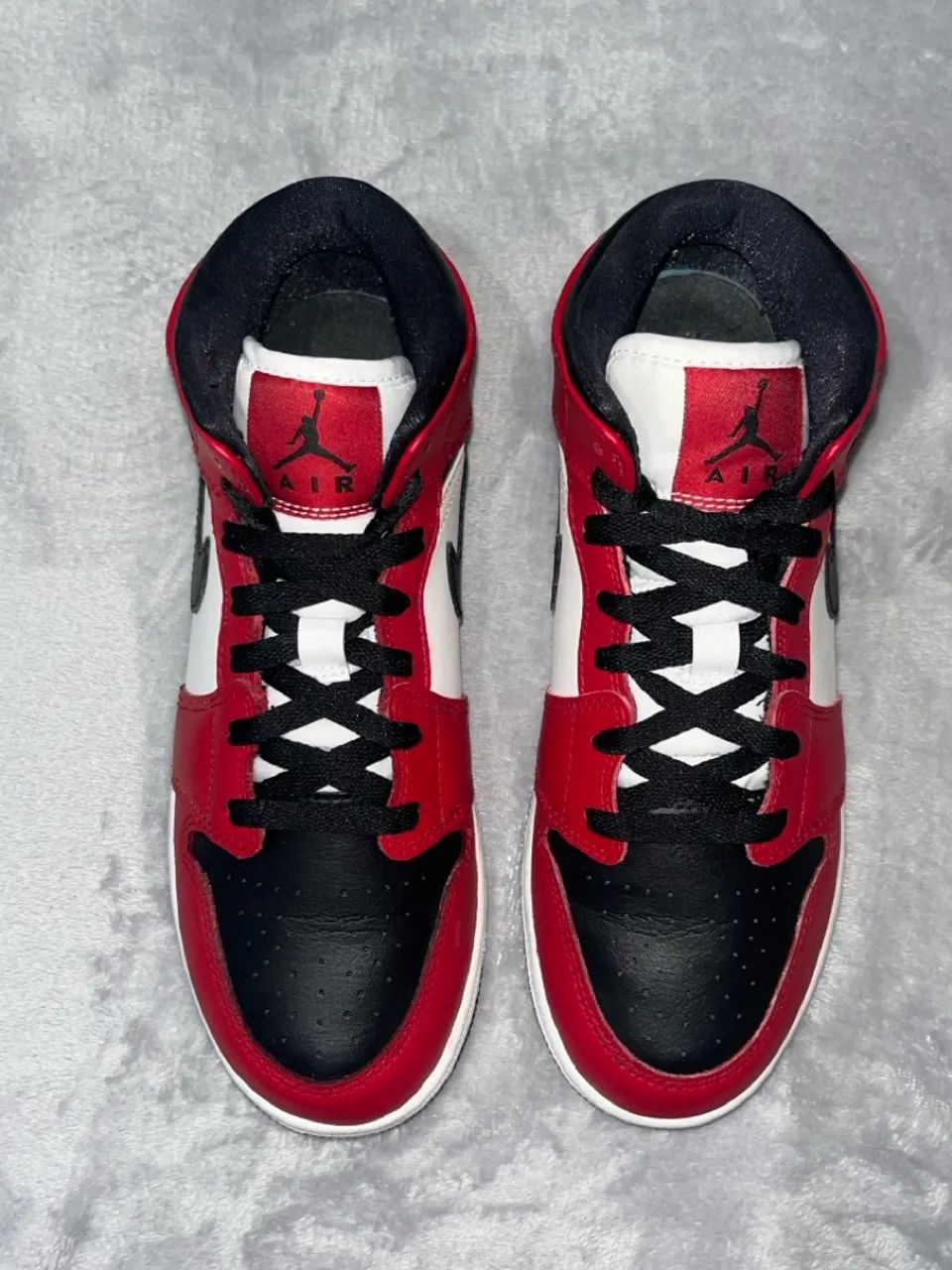 Air Jordan 1 Mid Chigado Black Toe - Foto 3