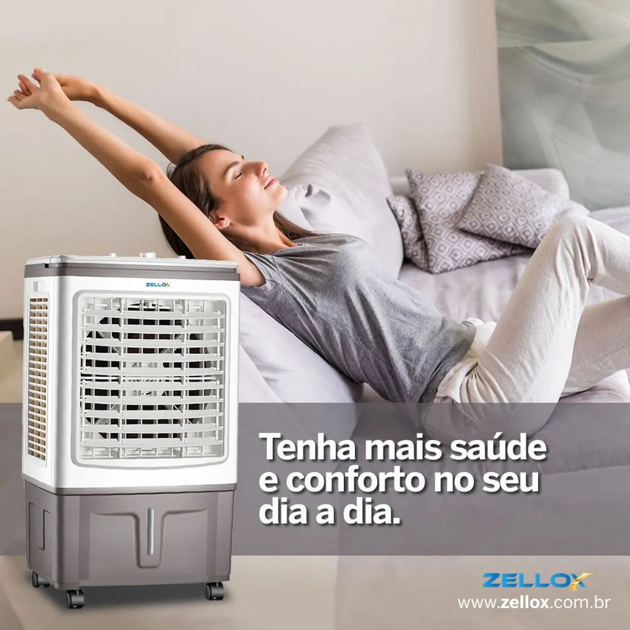 Climatizador de Ar Zellox ZLX-30A 30L | 220V - Foto 2