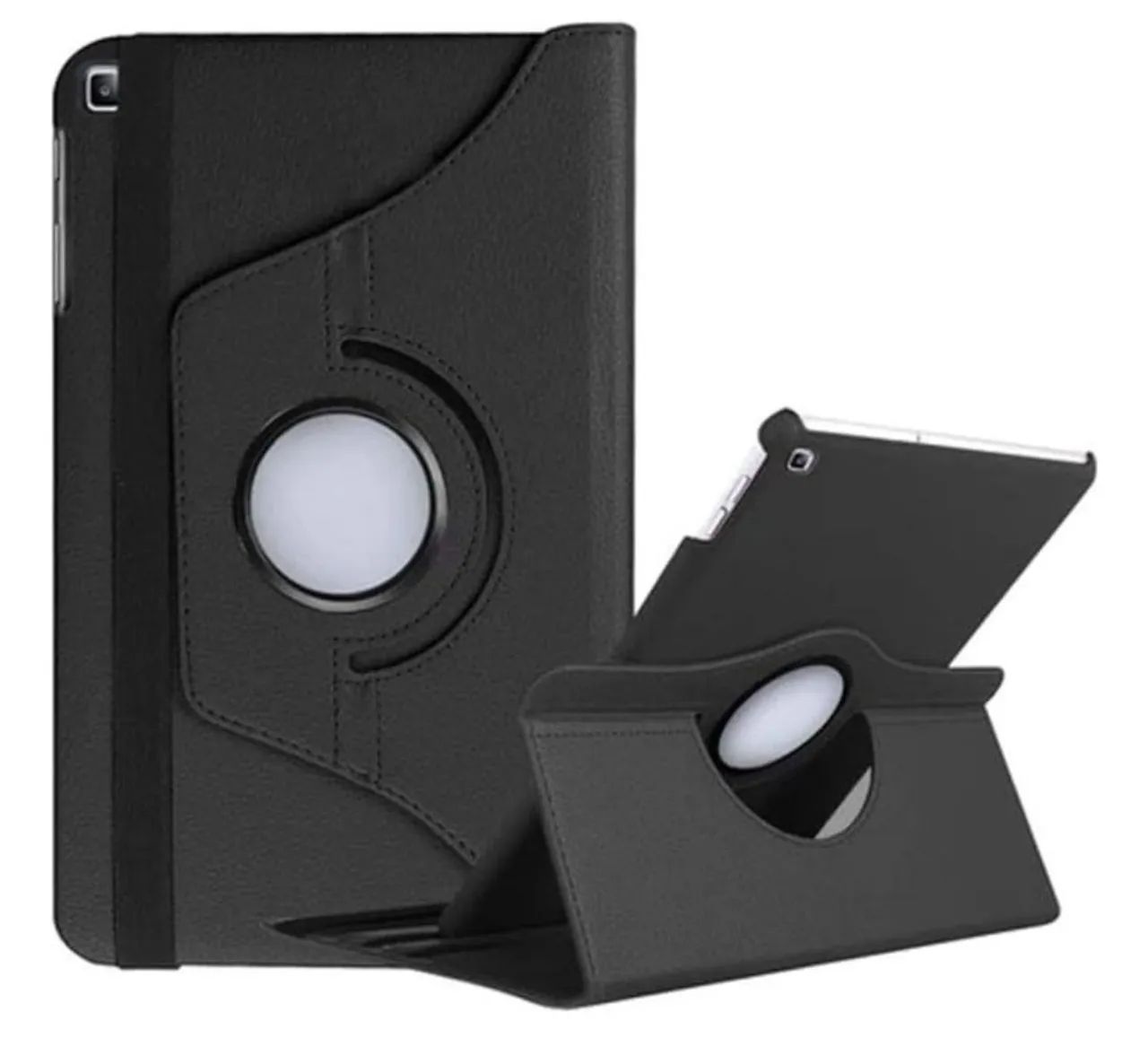 Capa Case Premium Giratória Para iPad 10 10.9 Cor Preto