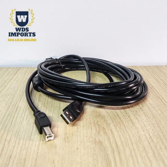 Cabo para Impressora Usb 3 Metros