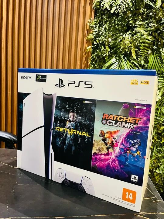 PS5 - Novo - Lacrado - Com Jogos
