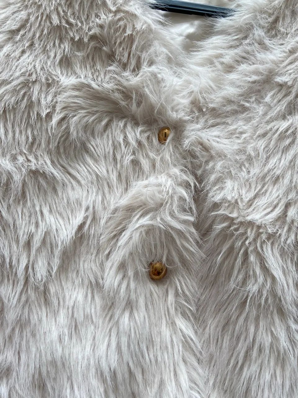 Vendo Casaco Peludo Off white - Foto 2