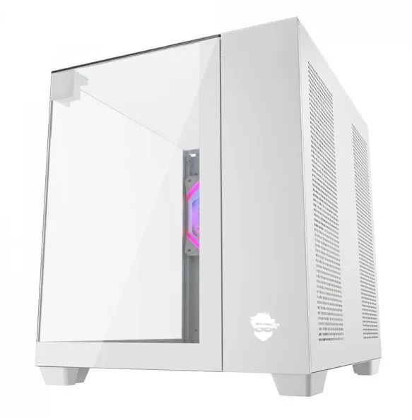 Gabinete branco, novo, lacrado, 3 ventoinhas, em vidro temperado! ?  - Foto 5