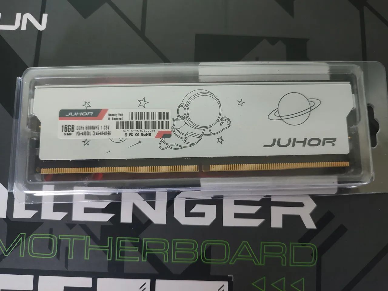 JUHOR DDR5 16GB 6000MHz Astronaut High-Performance RAM Memory64166985705986121