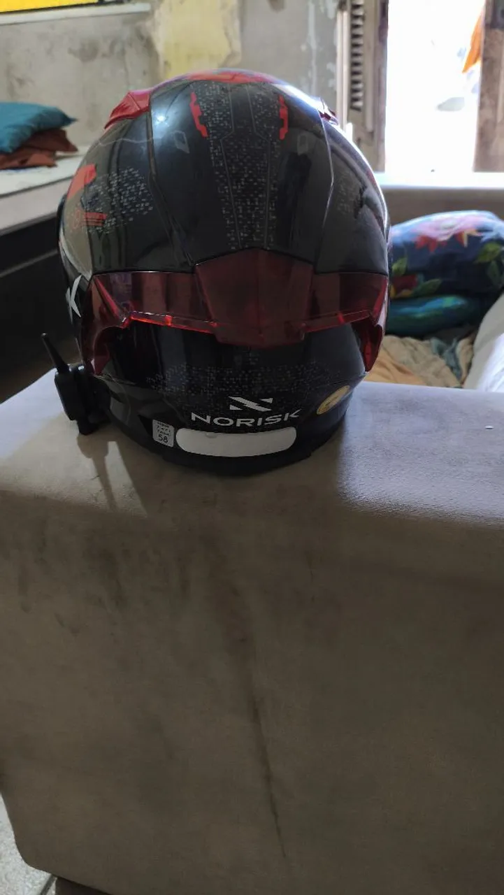 Capacete Norisk flow N 58 zeradinho
