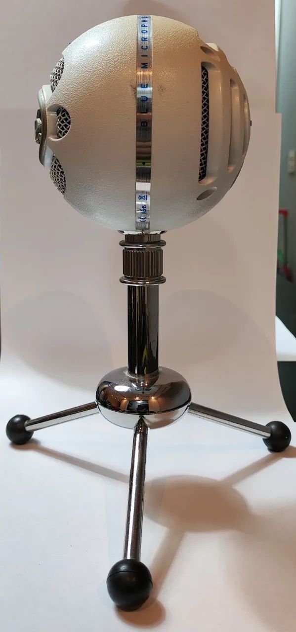 Microfone Condensador USB Blue Snowball ICE - Branco - Foto 2