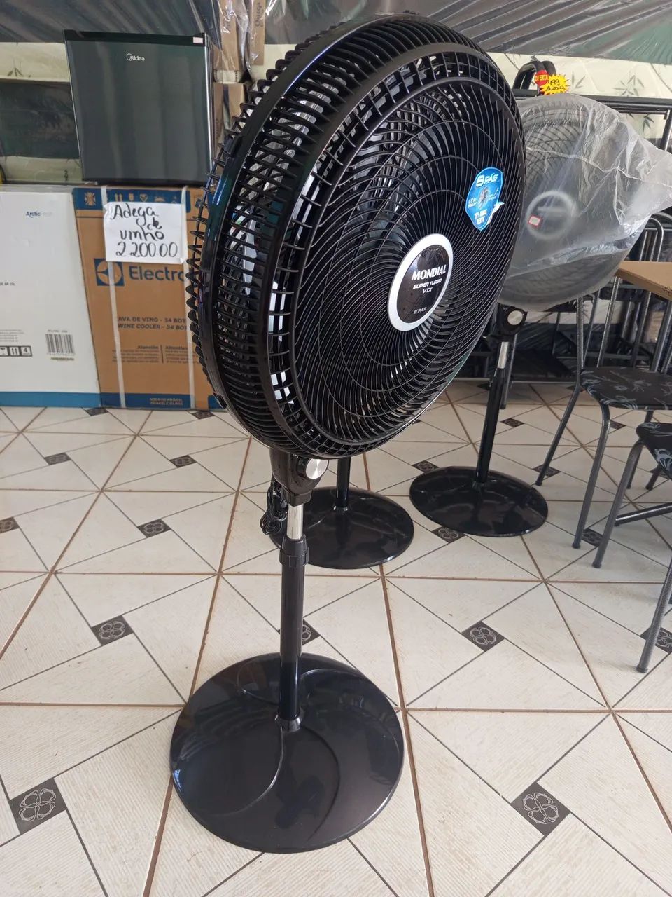 Promoção Ventilador Mondial Super Turbo VTX 8 pás - Foto 3