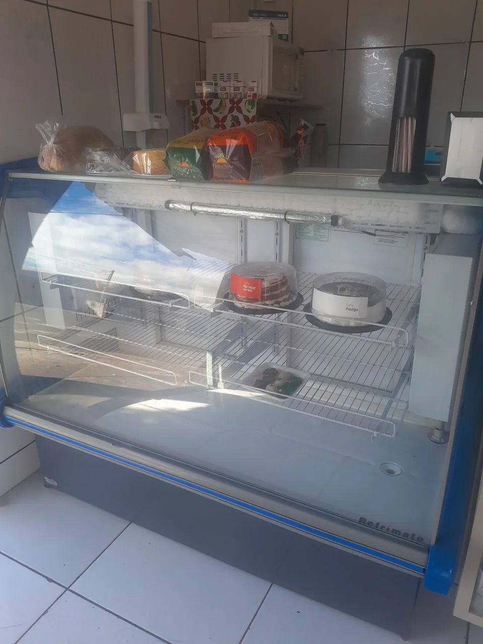 Vitrine Refrigerada para Comércio