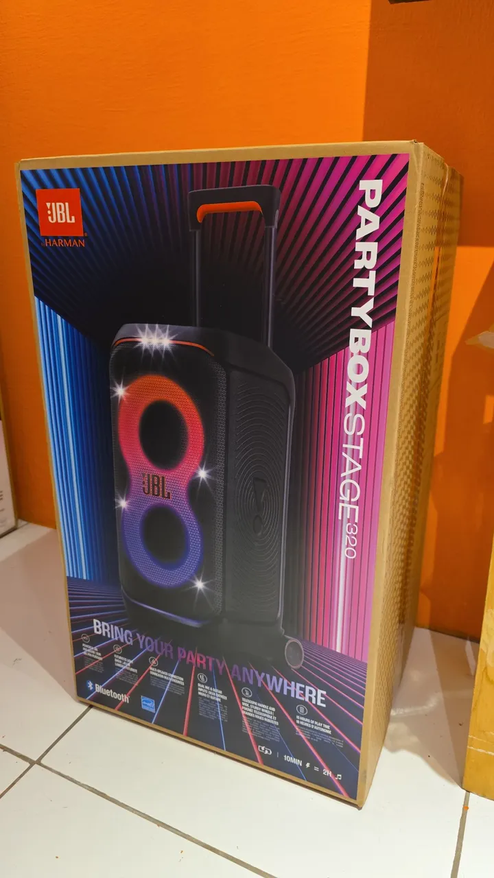Caixa de Som JBL Partybox Stage 320