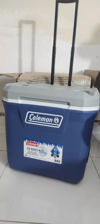 Geladeira Portátil Coleman com Rodas e Porta Copos - Foto 3