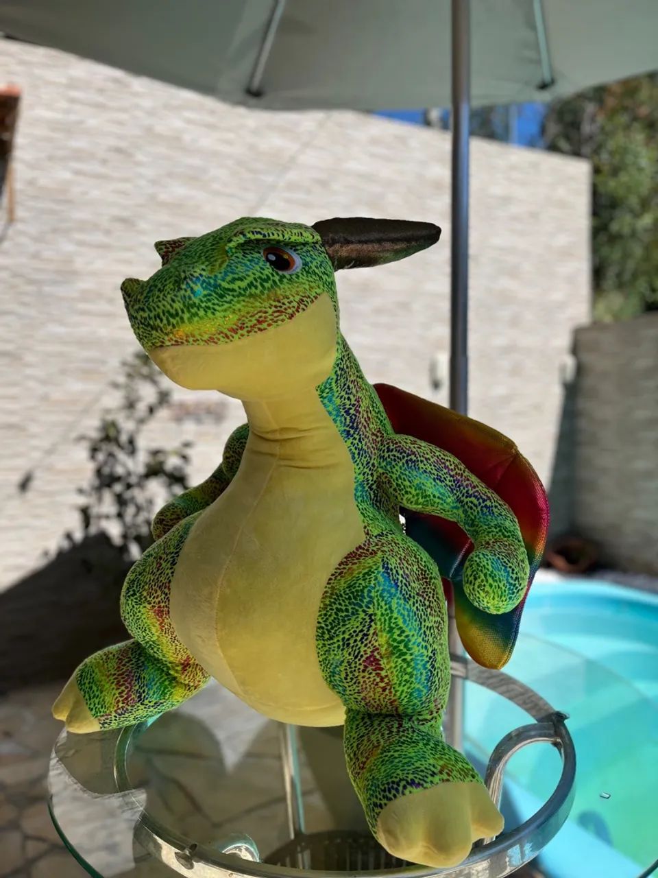 Dragão de Pelúcia gigante - Brinquedo Infantil - Foto 2