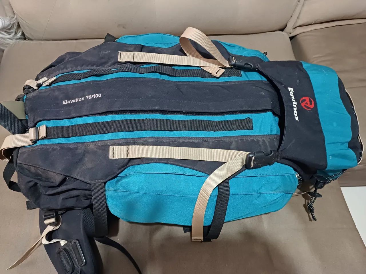 Mochila Cargueira Equinox Elevation 75/100 litros - Foto 4