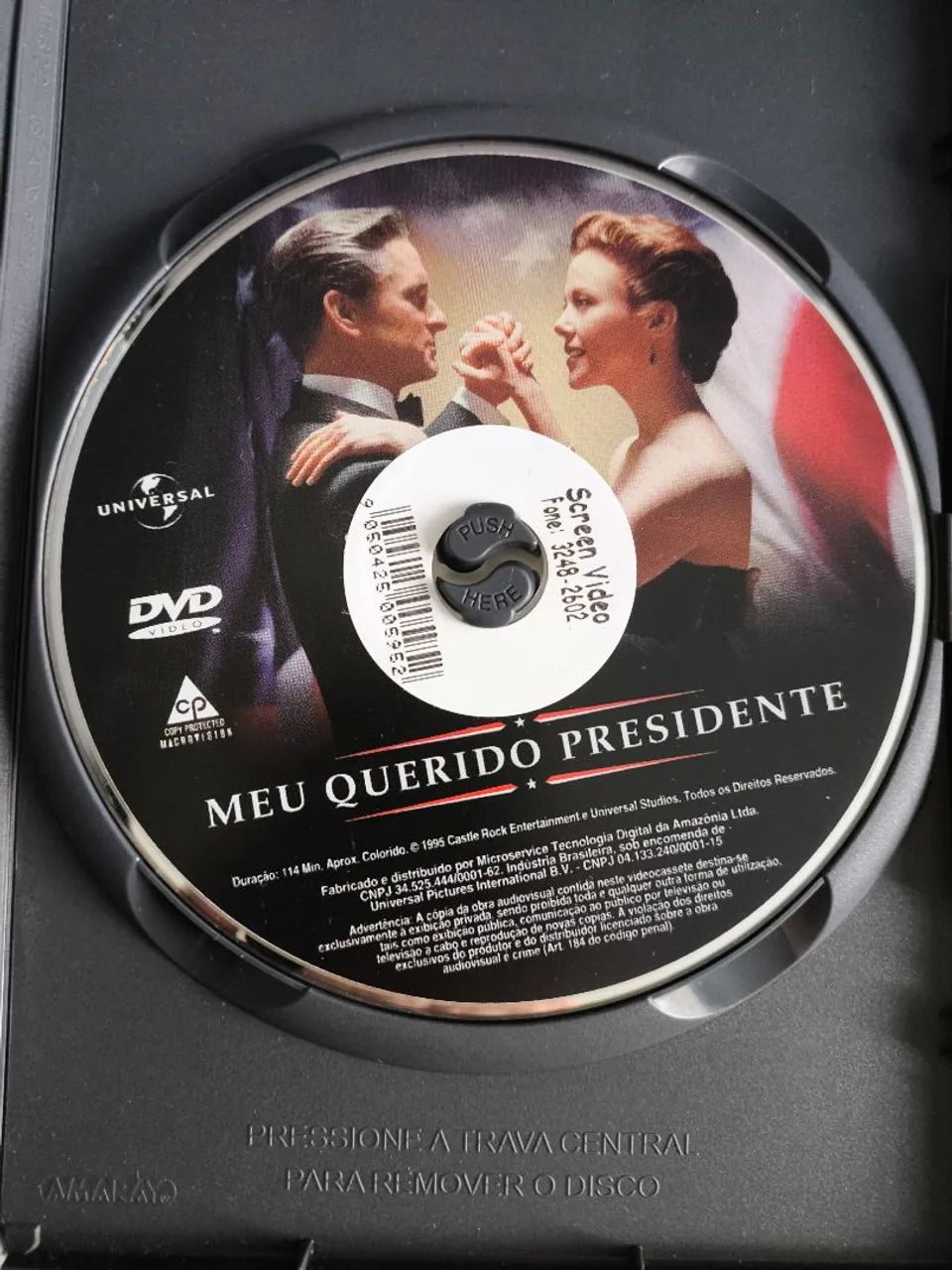 DVD Meu Querido Presidente - Michael Douglas - Foto 3