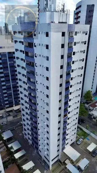 Apartamento com 3 dormitórios para alugar, 76 m² por R$ 3.300,00/mês - Torre - Recife/PE