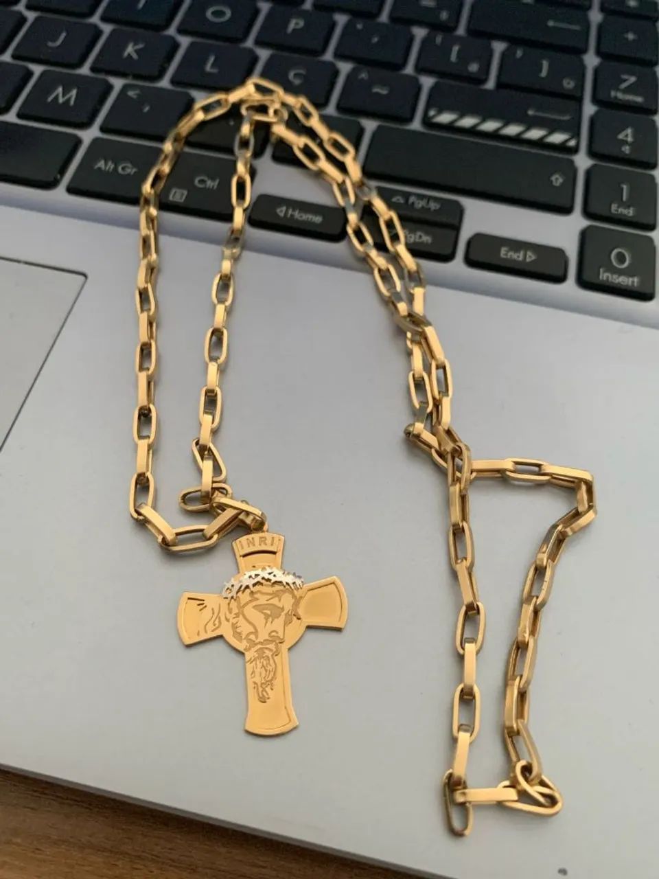 Corrente com pingente de Ouro 18k  - Foto 2