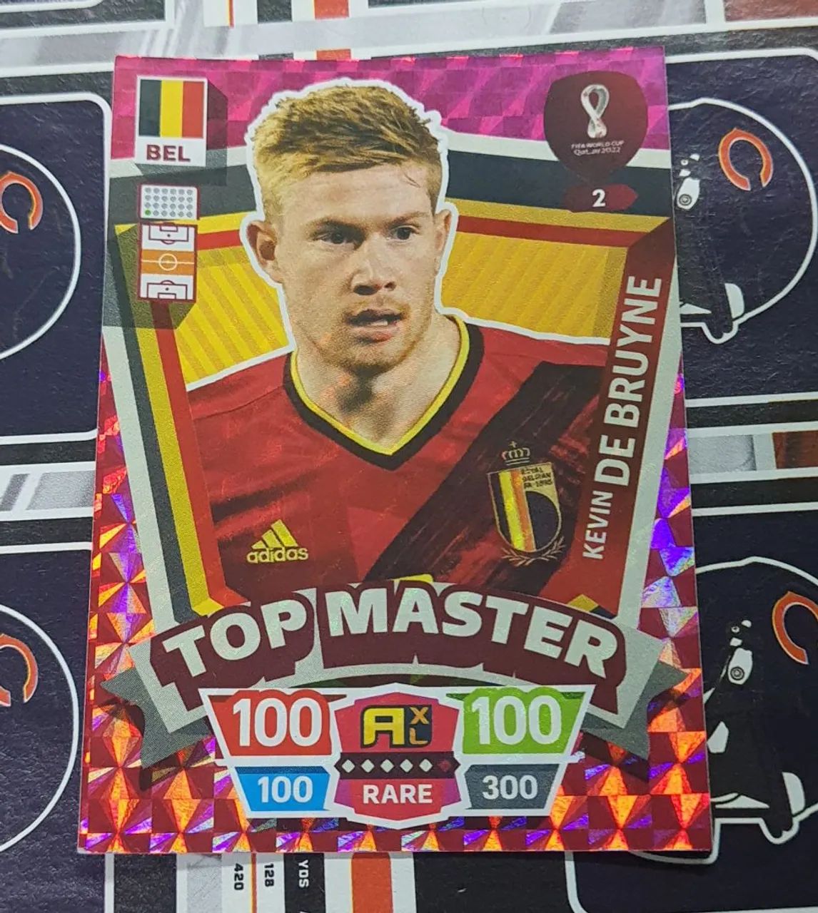 Card Panini Kevin De Bruyne Top Master - Foto 4