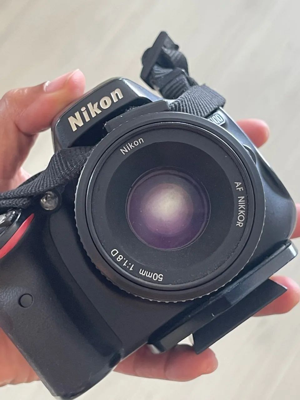 Lente 50mm 1.8D AF Nikkor para Nikon