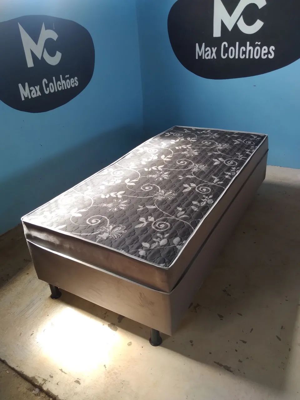 CAMA BOX SOLTEIRO - DIREITO DA FÁBRICA !! - Foto 2