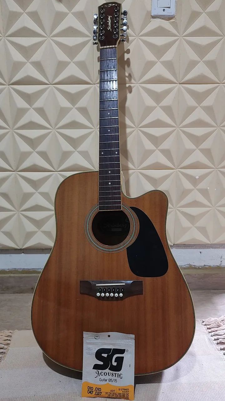 Violão Strinberg 12 cordas elétrico 