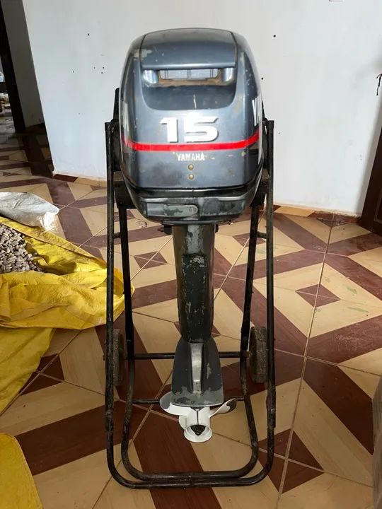 Motor popa Yamaha 15hp 2002 - Foto 5