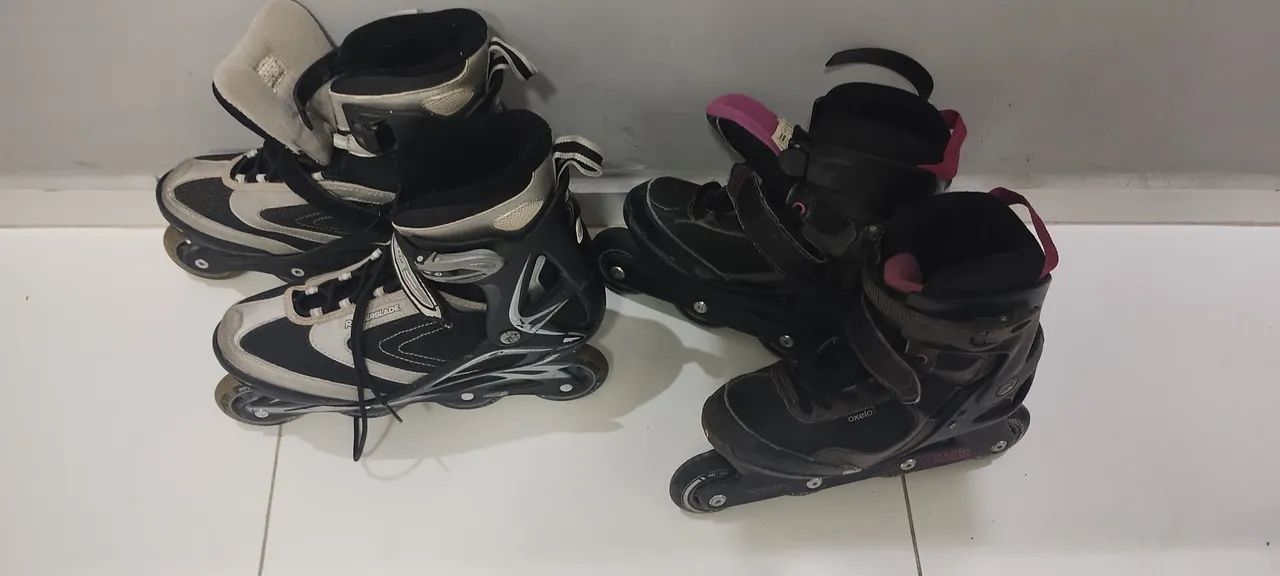 Patins Inline Adulto 2 Pares