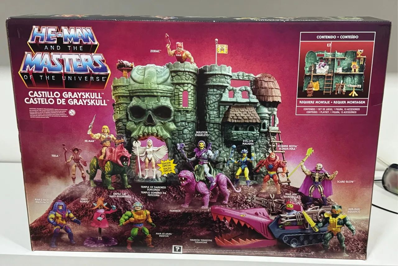 Castelo Grayskull He-Man Lacrado