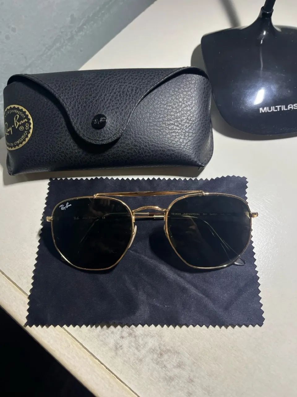 Óculos de Sol Ray-Ban Masculino- Marshal- Original 