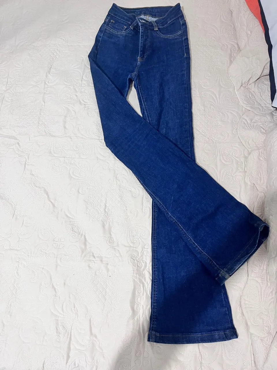 Calça Jeans Flare Azul