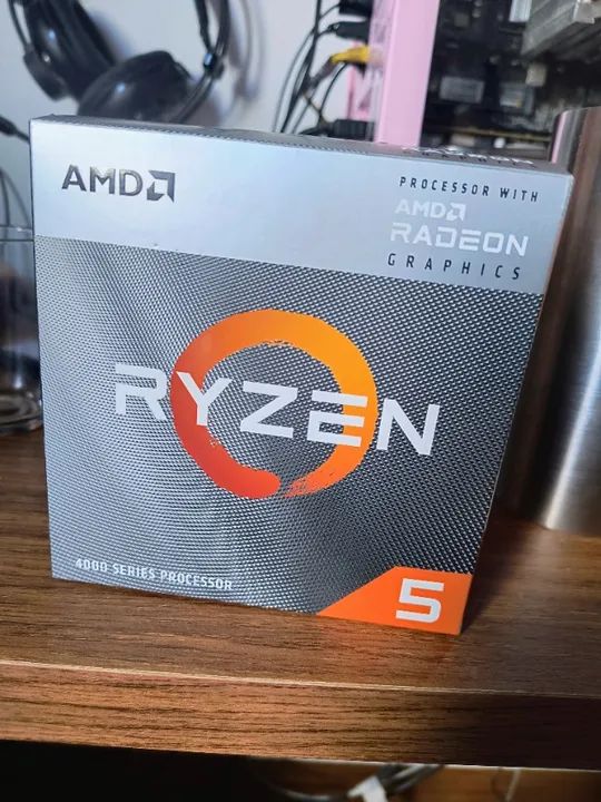 Ryzen 5 4600g novo, aberto somente para teste