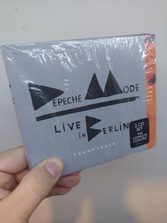CD Duplo Depeche Mode Live in Berlin Novo