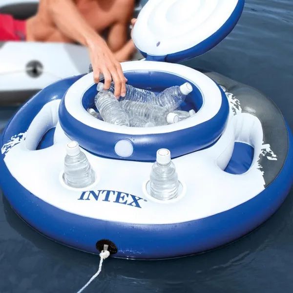 Bar/Cooler Inflável Flutuante Intex - Foto 2